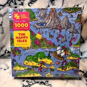 The Happy Isles 1000 Piece Jigsaw Puzzle